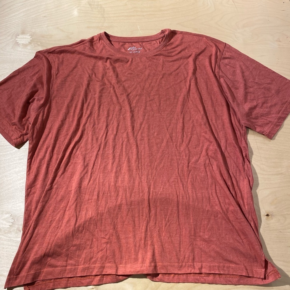 Jackson Hole Men's Red T-Shirt 4X (NP)
